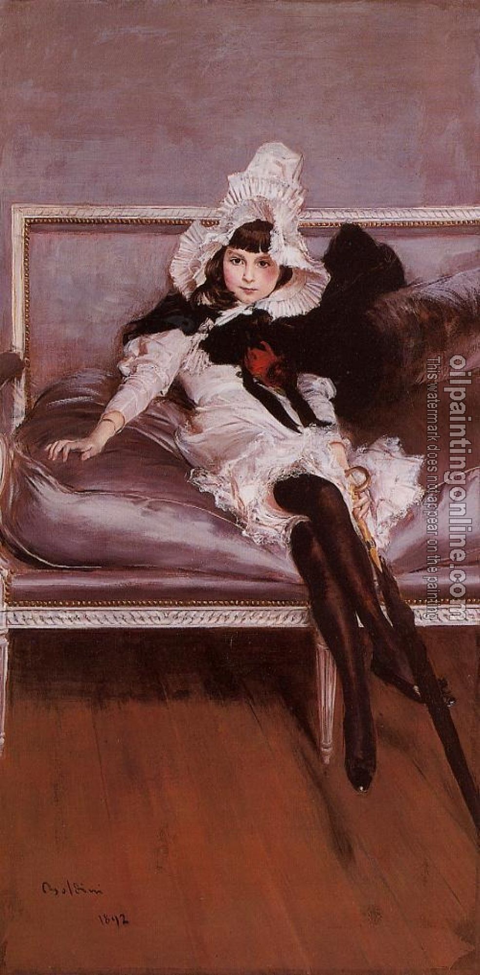 Giovanni Boldini - Portrait of Giovinetta Errazuriz